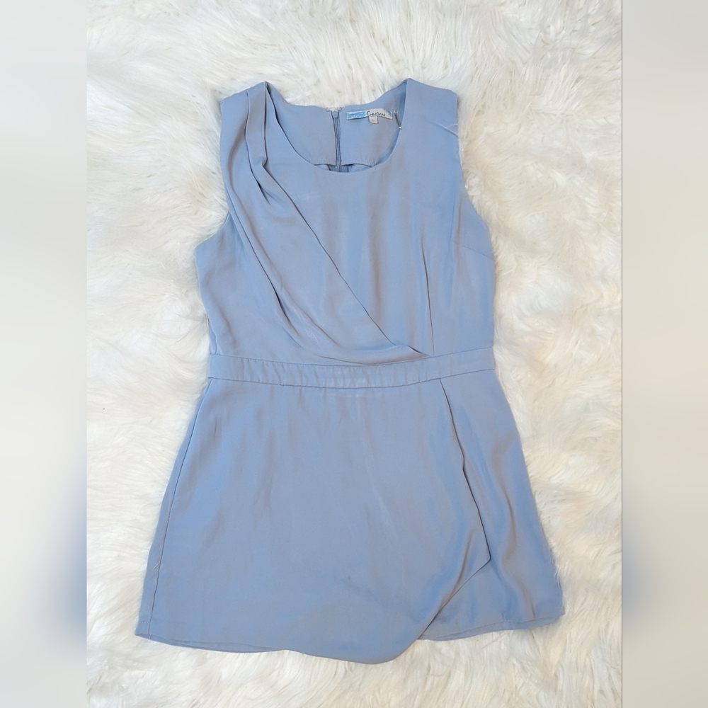 Cute blue romper